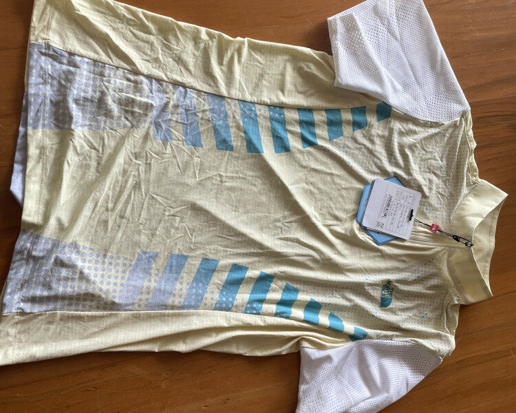 새상품 노스페이스 기능성 반팔티셔츠