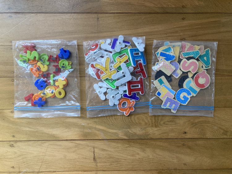 한글,알파벳,숫자 자석 10불