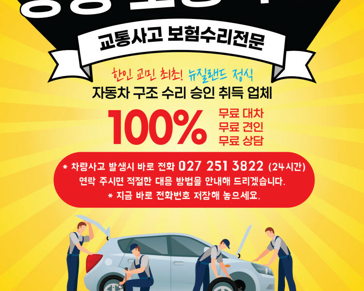 [솔이네판금] 교통사고 보험수리 스페셜리스트