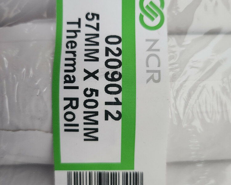 포스기 영수증,EFTFOS THERMAL R0LL