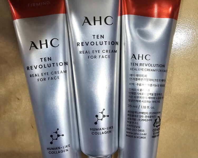 AHC탄력아이크림 새제품