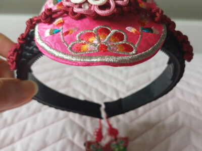 여아 한복 머리띠 + 속치마(새제품)