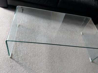 통유리 커피 테이블 $100