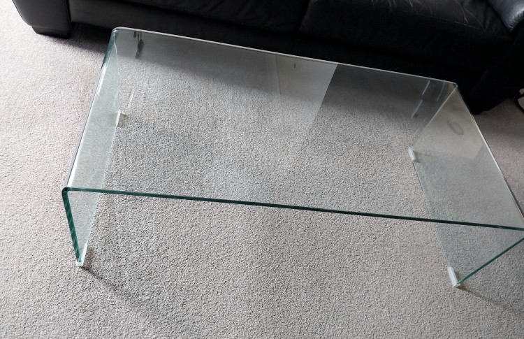 통유리 커피 테이블 $100