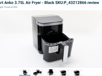 에어프라이어 3.75L 적당히 큰 편 팝니다