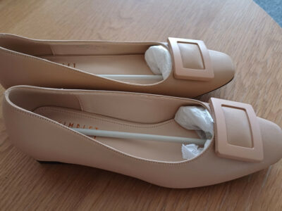 에스콰이어 낮은굽 구두 (새제품)