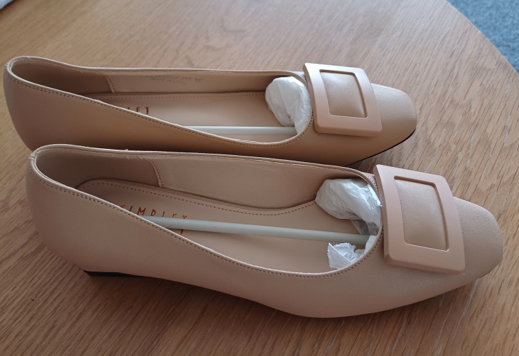 에스콰이어 낮은굽 구두 (새제품)