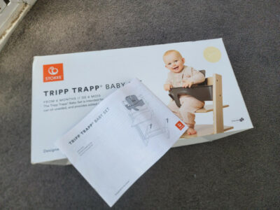 Stokke Tripp Trapp Baby Set and Tray (거의 새상품)