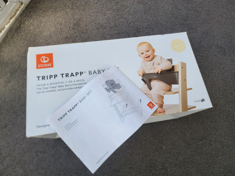 Stokke Tripp Trapp Baby Set and Tray (거의 새상품)