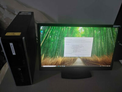 데스크탑 8GB램 컴퓨터 + 모니터 $80