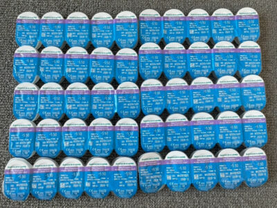 바슈롬 소프렌 원데이 렌즈 100개 $50