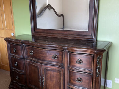 앤틱 화장대 거울 포함 250불