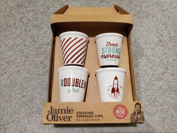 제이미 올리버 Espresso Cup Set 판매합니다.